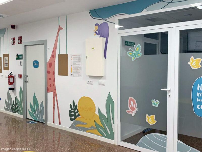 TRABAJOS DE ADECUACIÓN EN EL ALA DE PEDIATRÍA DEL HOSPITAL UNIVERSITARIO DE SAN JUAN DE ALICANTE